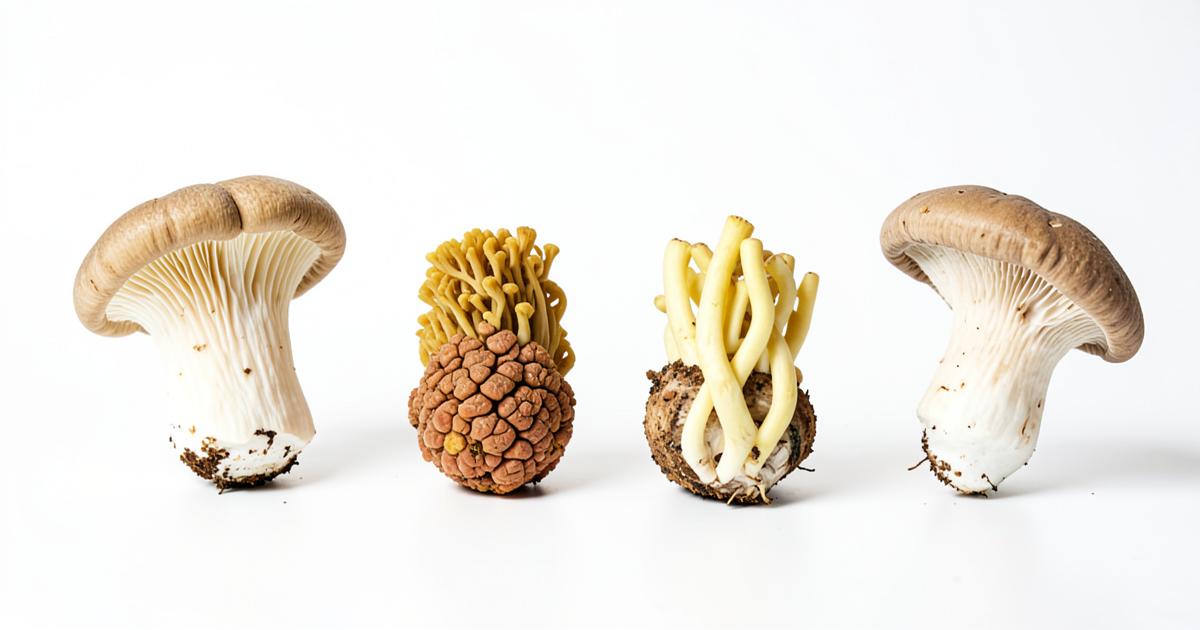 Reishi, cordyceps, shiitake y maitake, guía de hongos funcionales