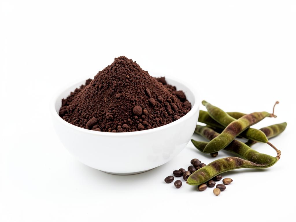 Mucuna pruriens en polvo a granel con semillas, materia prima